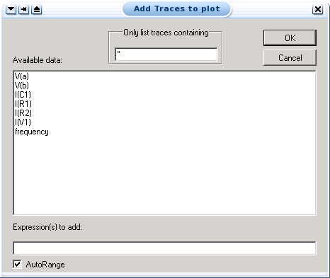 visible waveforms window