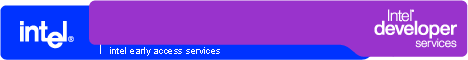 Intel� Developer Services  Join Now!