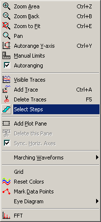 Choosing which parameter value(s) to display for 
    parametric analysis