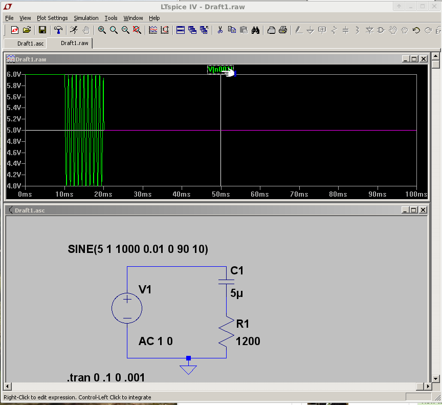 selecting a trace