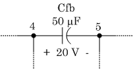 Linear Capacitor with Initial Voltage